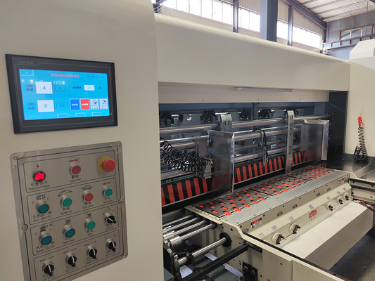 GR Brand Computer Control Slotting Machine For Corrugated Cardboard