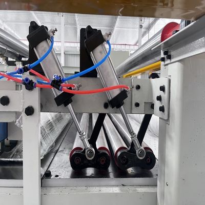 180m/min Double Facer Corrugated Cardboard Production Line With Pneumatic Pressure Plate And 2 Pieces Proportioning Valve