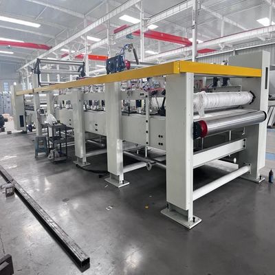 3 5 7 Layer Corrugated Paperboard Production Line Double Facer with 7 Groups Pneumatic Pressure Plate and 2 Pieces Proportioning Valve