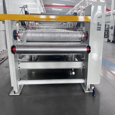 Customized 380V Double Facer In Corrugated Cardboard Production Line With 180m/min Economic Speed