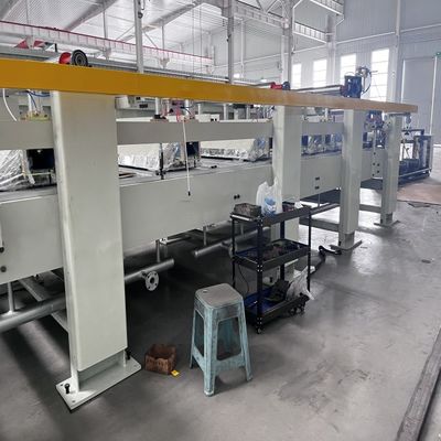 Drying and Shaping Double Facer Corrugated Cardboard Production Line with 2 Groups Correction System