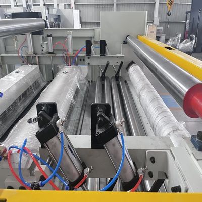 Corrugated Board Doube Facer Floating Type Pressure Plate Production Line With And 0.5—0.6Mpa Air Pressure