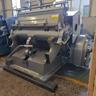 Making Carton Corrugated Carton Die Cutting Machine Electric Power Source Cutting Thickness 2 3 5 7 Layers Corrugated Cardboard