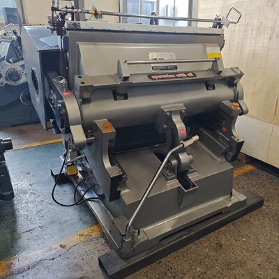 5.5KW Motor Power Corrugated Carton Die Cutting Machine Stainless Steel Plate Hengshui Motor Offering Stable And Cutting