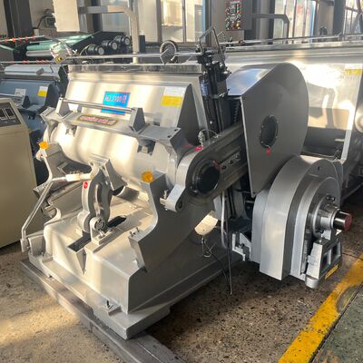 Flatbed Die Corrugated Carton Die Cutting Machine Featuring Machine Dimension 5129 4150 2346mm And High Cutting Accuracy Ideal For Industrial