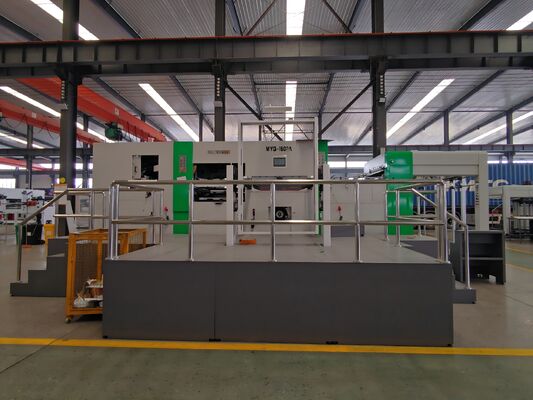 MYQ1500SA Full Automatic High Speed Die Cutting and Creasing Machine for Corrugated Carton with 6000 sheets/h Capacity