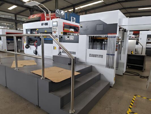 MY1080 White Cardboard Corrugated Carton Die Cutting Creasing Machine