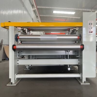 Double Facer For Corrugated Cardboard Production Line Heavy Pressing Rollers