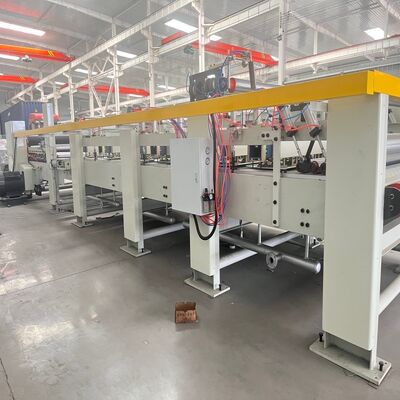 Double Facer For Corrugated Cardboard Production Line Heavy Pressing Rollers