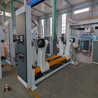 Heating 380V 3 5 7 Layer Corrugated Paperboard Sheet Production Line Designed For Energy Consumption And Stable Operation