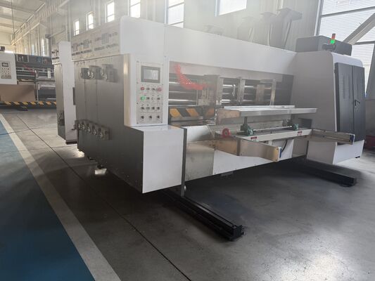 Durable Components and Stable Frame Structure Corrugated Carton Flexo Printing Machine with 100-130pcs/min Speed
