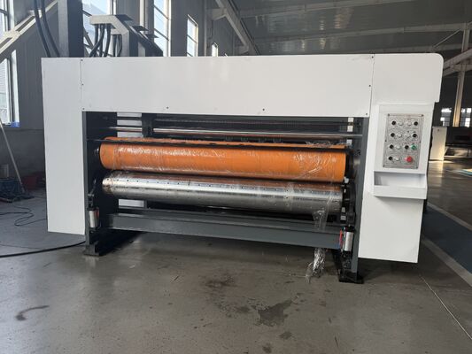 Corrugated Carton Flexo Printing Machine With Advanced Control System Enabling Precise Adjustment Of Printing Parameters