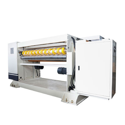 Precision Of Cutting Paper Uniform ±1mm Non-uniform±2mm Corrugated Cardboard Production Line With Computer-control Helical Cross Cutter And Equipment NC Cutter