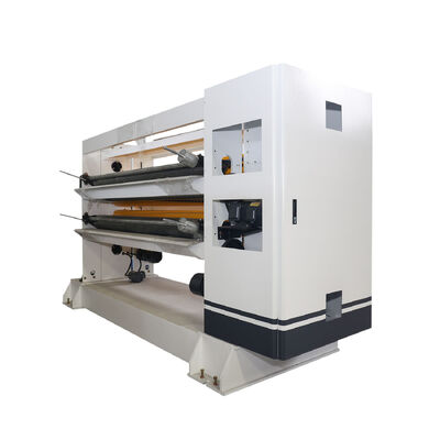 Computer-control Helical Cross Cutter Corrugated Cardboard Production Line With Highest Machinery Speed 100mmin Double NC Cutter Precision ±1mm