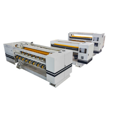 Voltage 380V Single Facer Production Line Featuring HT250 Frame Ideal For Continuous Corrugated Paperboard Manufacturing