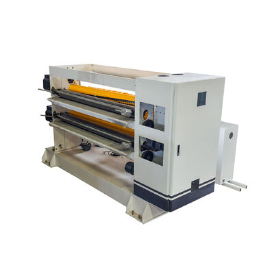 Forward Motor 15KW Frequency Control Corrugated Cardboard Production Line Featuring Knife Axis 42CrMo And Cutting Precision ±1mm Ensuring Accuracy