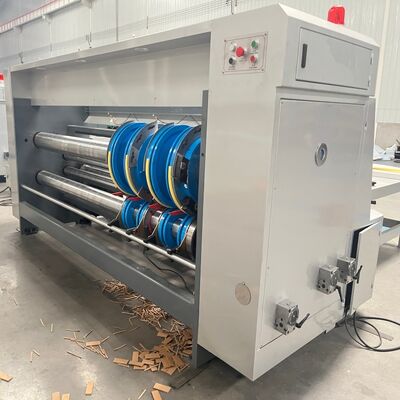 PLC Control Rotary Slotting Machine With 4 Groups Knives Designed To Improve Slotting Accuracy And Operational Efficiency