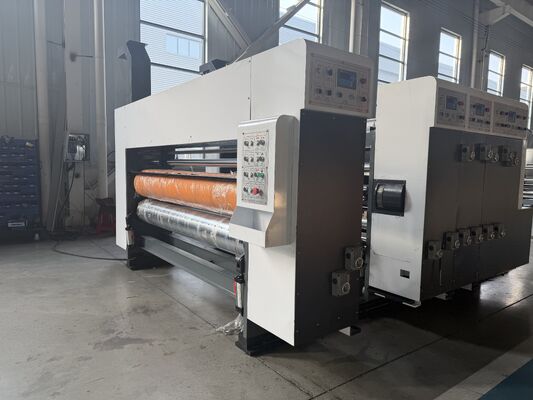 Automatic Corrugated Carton Flexo Printing Machine 100-130m/min Speed Consistent Print Quality for Packaging Industry