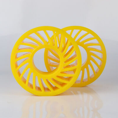 Custom Polyurethane Sun Wheel No Crush Wheel with High Wear Resistance High Resilience and No Damage to Paper