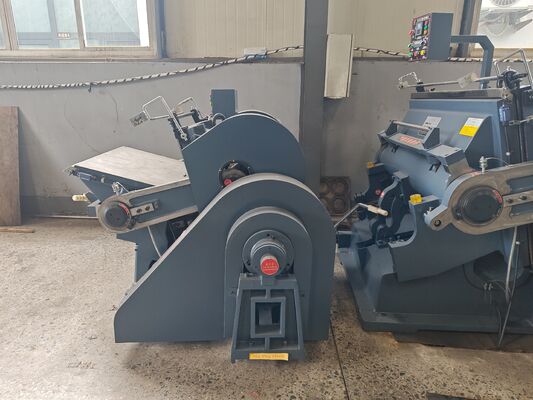 ML750 Semi Automatic Corrugated Carton Die Cutting Machine with Electric Suction Plate Brake Clutch and Four Insurance Parts for Safe Operation