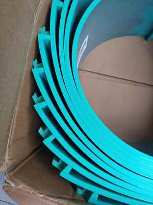 Polyurethane PU Anvil Cover for High Speed Die Cutting with Uniform Thickness and Inner Steel Plate Structure