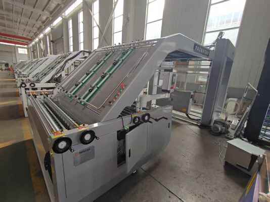 HL1600 High Speed 100pcs/min Automatic Flute Laminating Machine for Uniform Lamination Thickness with Multiple Flute Profiles