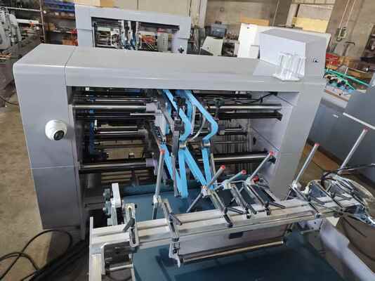PT-A1250 High Speed Corrugated Carton Folder Gluer Machine with 300m/min Max Speed, PLC Touch Screen Control, and Independent Paper Feeding Drive