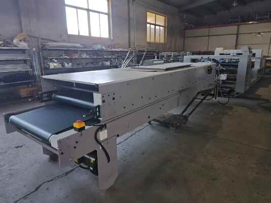 PT-A1250 High Speed Corrugated Carton Folder Gluer Machine with 300m/min Max Speed, PLC Touch Screen Control and Independent Paper Feeding Drive