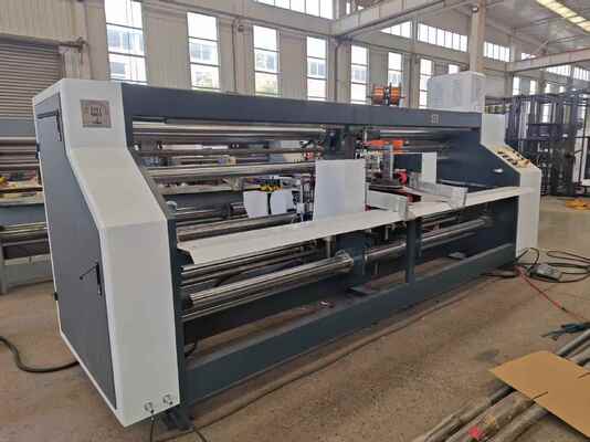 Four Servo Double Pieces Semi Automatic Carton Box Stitching Machine Corrugated Box Stitcher for Efficient Box Stitching