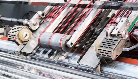 High Speed Corrugated Board Automatic Flute Laminating Machine for Paper 3T