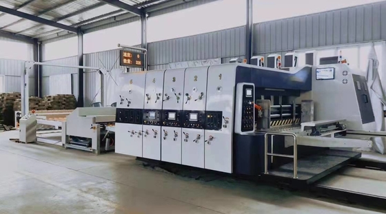 ODM High Speed Flexographic Corrugated Carton Flexo Printing Machine 200pcs/min