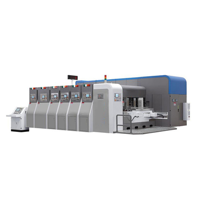 Automatic 4 Color Corrugated Carton Flexo Printing Machine 380V