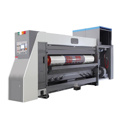 Fully Automatic Slotting Die Cutting 3 Color Flexo Printing Machine Equipment