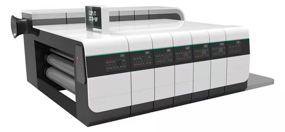 Dynamic Digital Corrugated Carton Flexo Printing Machine For Pizza Box Making