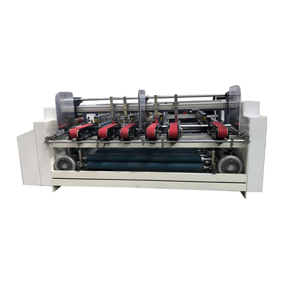 ODM Double Side Corrugated Carton Folder Gluer Machine For PP Sheet Making