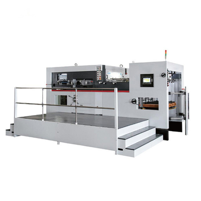 Flatbed Automatic Cardboard Carton Box Making Machine