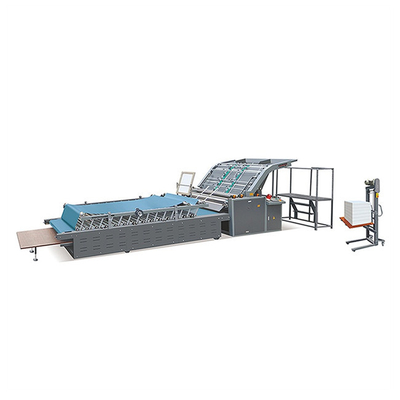 Water Based Cardboard Semi Automatic Flute Laminator 1100