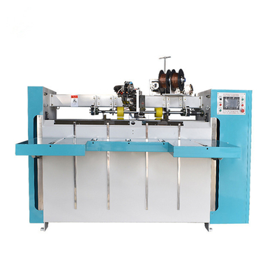 Semi Automatic Carton Stitching Machine For Cardboard Corrugated Boxes