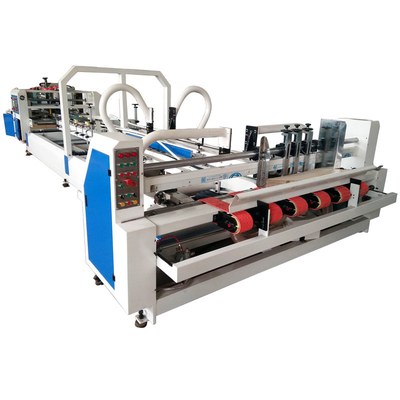 Adjustable Automatic Folder Gluer Stitcher Machines Used In Making Corrugated Boxes