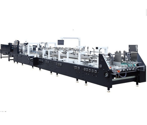 Corrugated Cardboard Folding And Gluing Machine