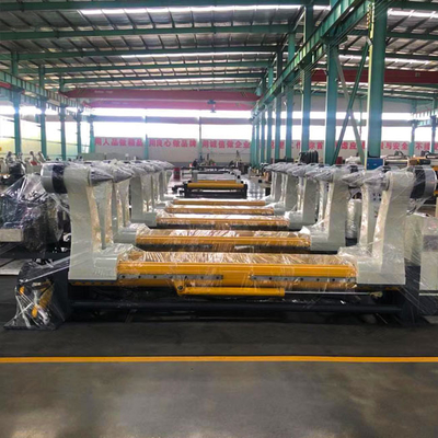 Shaftless Automatic Hydraulic Mill Roll Stand Corrugated Sheet Production Line For Paper Roll