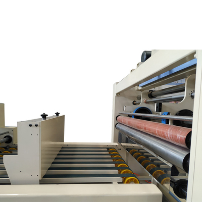 High Speed Rotary Flexo Folder Gluer Slotter Inline With Die Cutter