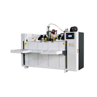 Semi Auto Corrugated Carton Box Stitching Machine Equipment Double Servo Motor