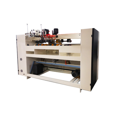 Semi Auto Cardboard Box Corrugated Stitching Machine 60pcs/min