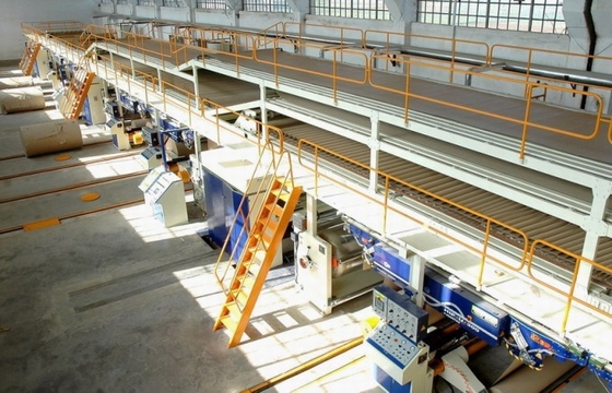 3/5/7 Ply Corrugated Paper Production Line Automatic High Speed